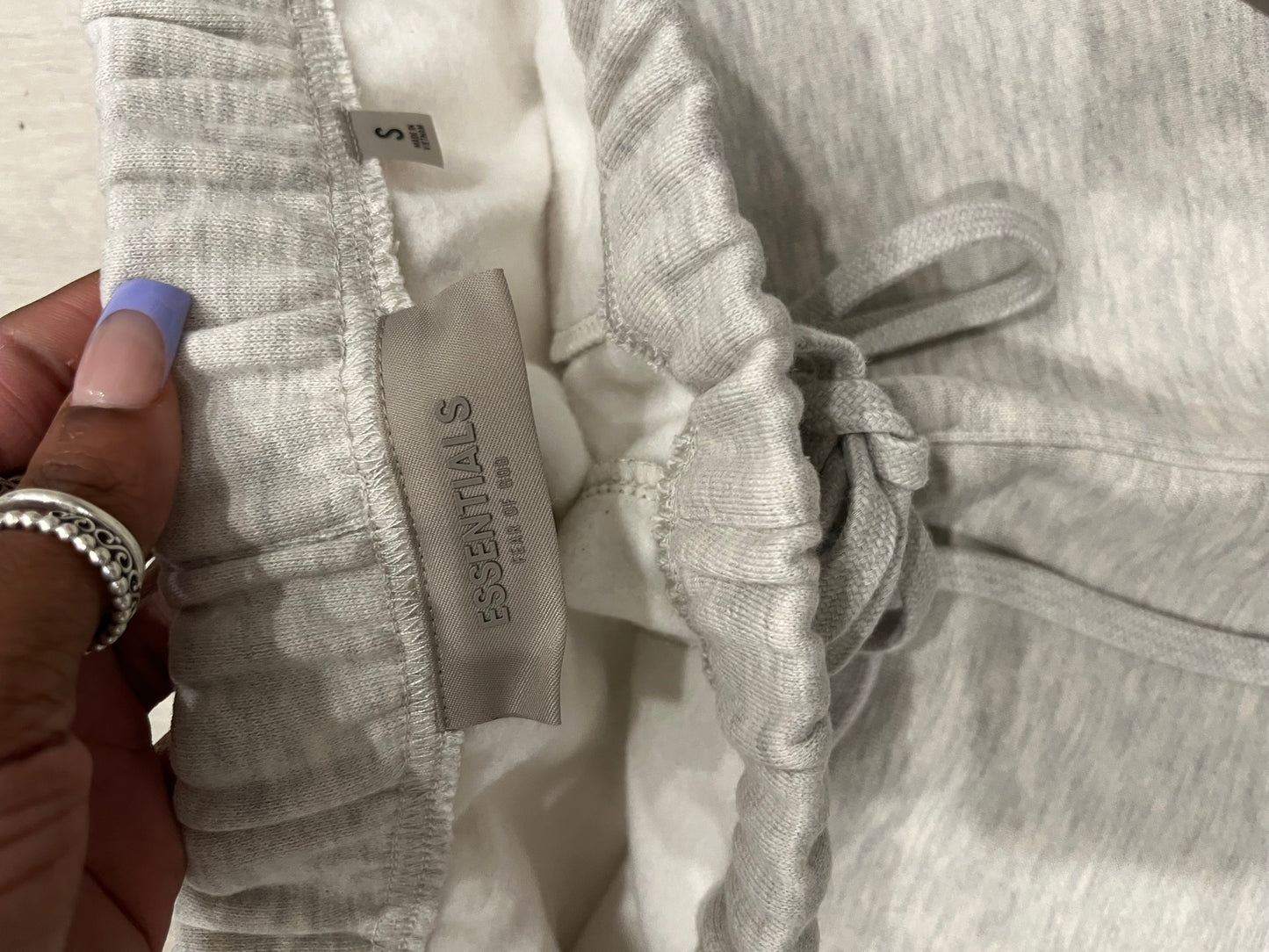 Essentials “Fear of God” Light Oatmeal Shorts