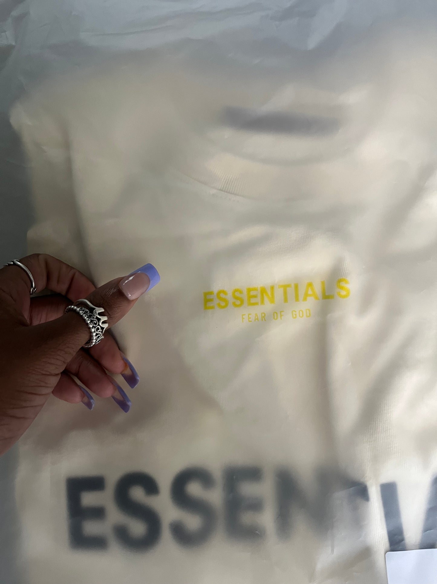 Essentials “Fear of God” Buttercream Tee