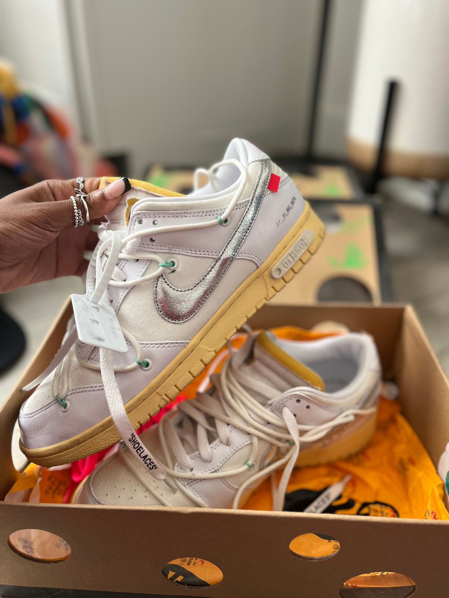 Off-White x Dunk Low 'Lot 01 of 50'