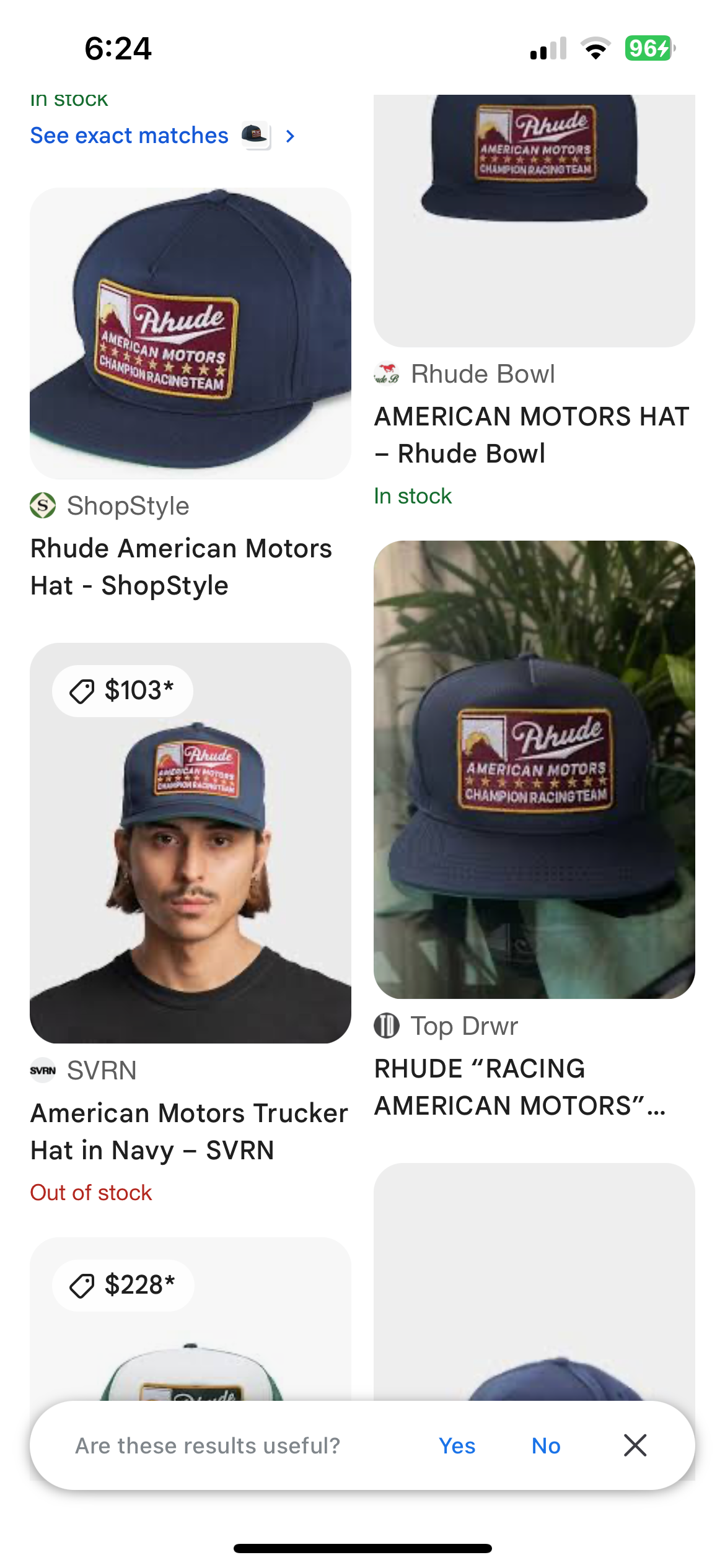 Rhude American Motors Trucker